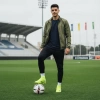 Nike Mercurial Superfly 10 FG Твердый Грунт Противоскользящие Устойчивые к Износу Футбольные Бутсы Мужские Зеленые
