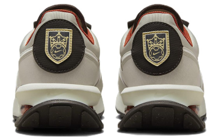 Nike Air Max Pre Day Ткань Устойчивая к Износу Низкий Верх Повседневная Обувь Мужская Серый Коричневый