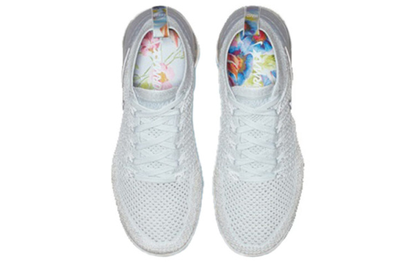 Nike VaporMax Flyknit 2 Low Беговые кроссовки Женские Белые
