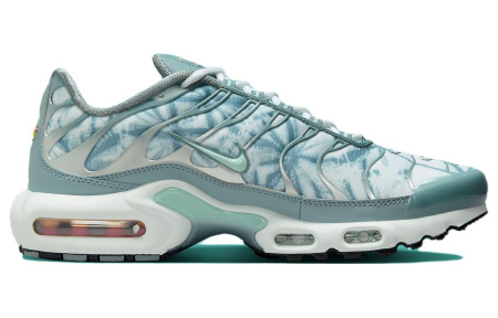 Nike Air Max Plus Сетка TPU Кожа Низкий Верх Повседневная Обувь Мужская Синий Белый