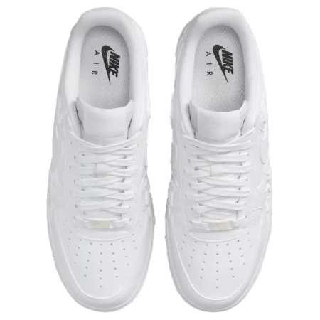 Nike Air Force 1 Slip Resistant Abrasion Resistant Низкие Кроссовки для скейтбординга Женские Белые