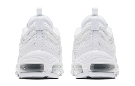 Nike Air Max 97 Комфортные Низкие Детские Лайфстайл Кроссовки Белые