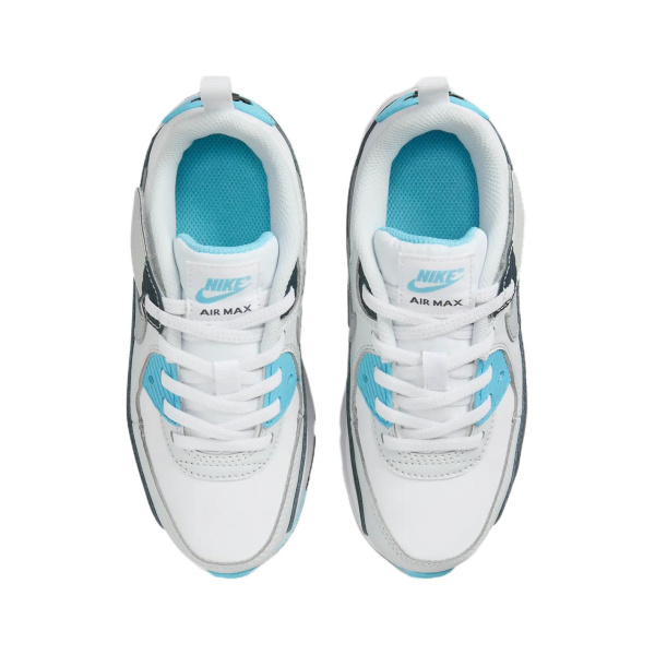 Nike Air Max 90 Устойчивые к истиранию Легкие Амортизирующие Низкие Кроссовки для Беговых Занятий для Детей