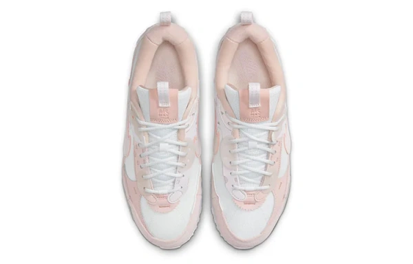 Nike Air Max 90 Дышащие Низкие Кроссовки для Бега Повседневные Женские Розовые Белые