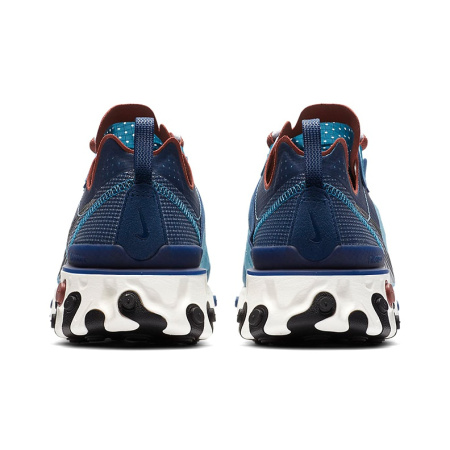 Nike React Element 55 Многоцветный Ткань Амортизация Противоскользящий Устойчивый к истиранию Низкий Топ