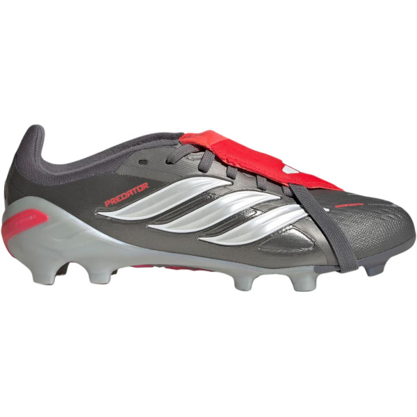 Adidas PREDATOR ELITE Низкие футбольные бутсы для детей ткань железно-серый цвет детские