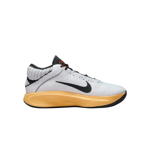 Nike GT Hustle 3 Устойчивые к истиранию MID Баскетбольные кроссовки Мужские Белый Оранжевый