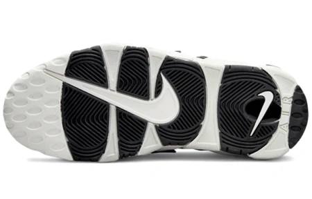 Nike Air More Uptempo Белый цвет вершины MID Топ Винтажные баскетбольные кроссовки Женские Белый Черный