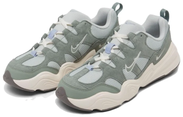 Nike Tech Hera Текстиль Замша Амортизация Противоскользящая Устойчивая к износу Низкий Топ Повседневная Обувь Женская
