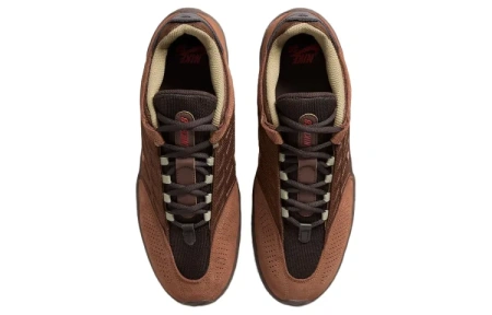 Nike Sb Vertebrae 'Bison' Устойчивая к истиранию Низкая Повседневная Обувь Унисекс Коричневый Красный