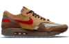 CLOT X Nike Air MAX 1 Low Топ Воздушная Подушка Повседневные Беговые Кроссовки Унисекс Коричневый Желтый