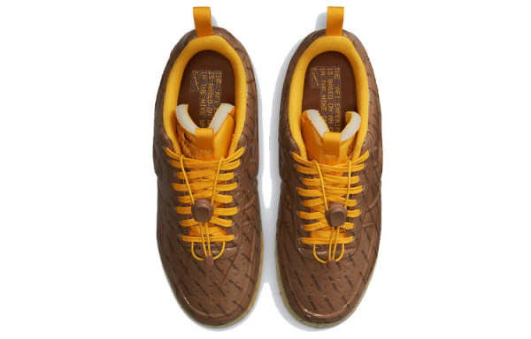 Nike Air Force 1 EXPERIMENTAL 'Archaeo Brown' Синтетическая кожа противоскользящая устойчивая к истиранию амортизация