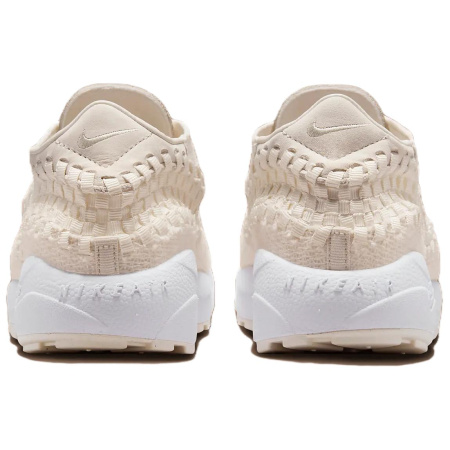Nike Footscape Ткани вязаные Низкий топ Повседневная обувь Женская Бежевая