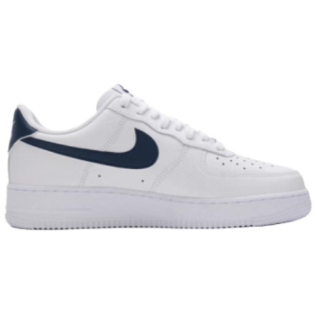 Nike Air Force 1 Амортизация Легкие Дышащие Низкие Кроссовки для скейтбординга Мужские Белые