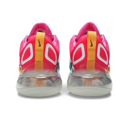 Nike Air Max 720 Синтетическая кожа искусственная кожа низкий топ кроссовки для марафона и бега женские розово-синие