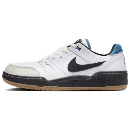 Nike Full Force Low Топ Скейтборд Кроссовки Мужские Черные Белые Синие