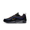 Nike Air Max 98 Low Топ Амортизирующие кроссовки для марафона Мужские Черный Синий Красный