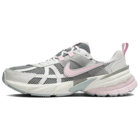 Nike V2K Run Oтскок Low Топ Беговые кроссовки Женские Серый Белый