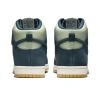 Nike Dunk High противоскользящие устойчивые к истиранию высокие скейтбординговые кроссовки унисекс синий зеленый