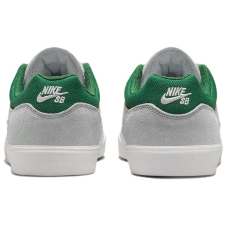 Nike SB MALOR Low Топ Скейтборд Кроссовки Унисекс Белый Серый