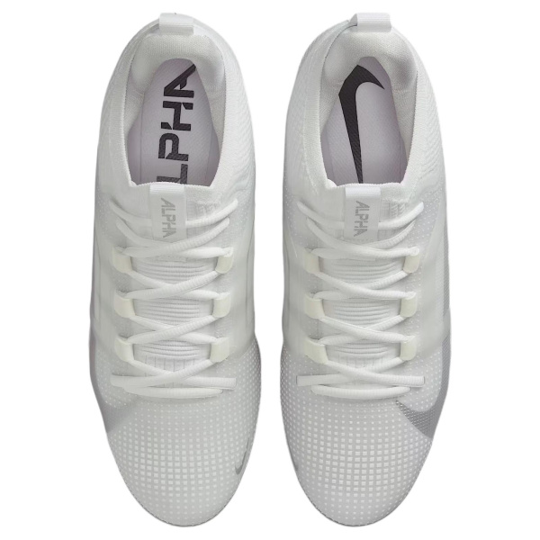 Nike Alpha Menace 4 Футбольные бутсы Мужские Белые