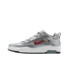 Nike Air Max Ishod противоскользящие устойчивые к истиранию низкие кеды для скейтбординга мужские серебряные