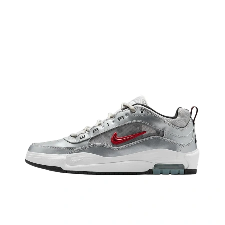 Nike Air Max Ishod противоскользящие устойчивые к истиранию низкие кеды для скейтбординга мужские серебряные