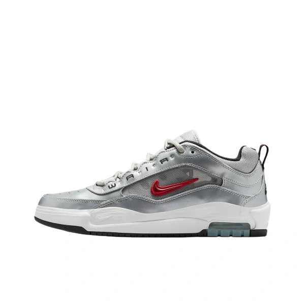 Nike Air Max Ishod противоскользящие устойчивые к истиранию низкие кеды для скейтбординга мужские серебряные