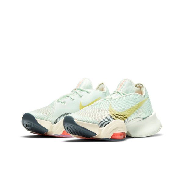 Nike SuperRep Air Zoom 2 Амортизация Противоскользящие Устойчивые к истиранию Низкие Кроссовки для тренировок Женские