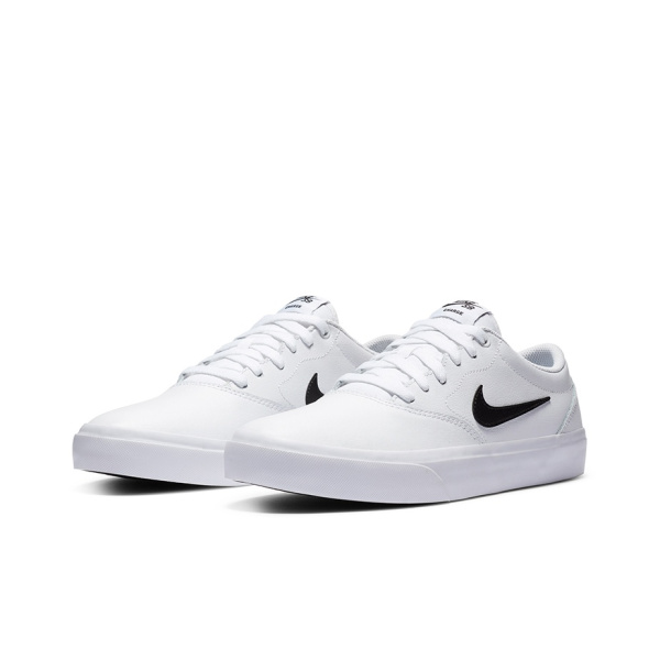 Nike SB Charge PRM противоскользящие устойчивые к истиранию низкие кеды для скейтбординга унисекс белые черные