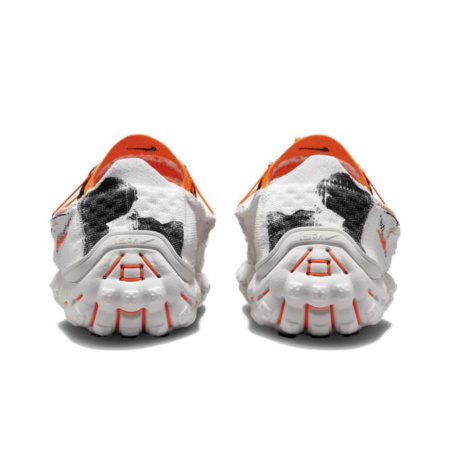 Nike ISPA Ткань Амортизация Износостойкий Низкий Топ Повседневная Обувь Унисекс Белый Оранжевый Черный