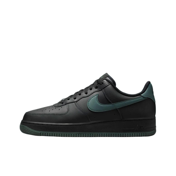 Nike Air Force 1 Slip-Resistant Abrasion-Resistant Low-Top Скейтборд Кроссовки Унисекс Черные