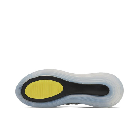 Nike Air Max 720 818 Кожа Нейлон Устойчивый к истиранию Низкий Верх Повседневная Обувь Унисекс Белый Желтый