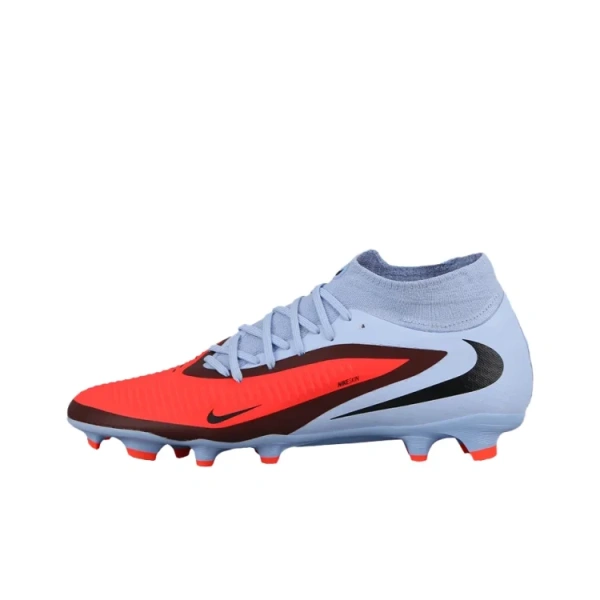 Nike Phantom 6 противоскользящие устойчивые к истиранию дышащие футбольные бутсы унисекс синие красные