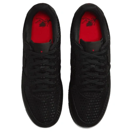 Nike Air Force 1 Low Топ Скейтборд Кроссовки Мужские Черные