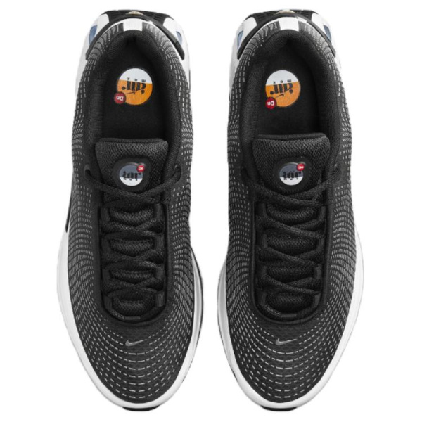 Nike Air Max DN Износостойкий Дышащий Низкий Верх Повседневная Обувь Женская Черная