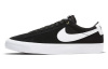 Nike Blazer SB GT 'Черный Gum' Винтаж Низкие Кроссовки для Скейтбординга Унисекс Черный Белый