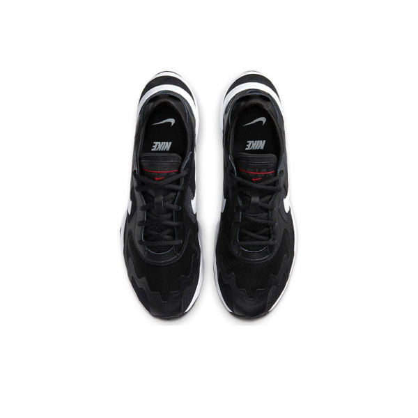 Nike Air Zoom Division Текстиль Кожа Амортизация Противоскользящие Низкие Беговые кроссовки Мужские Черно-белые