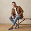 Nike Air Force 1 Low Топ Скейтборд Кроссовки Унисекс Коричневый Синий
