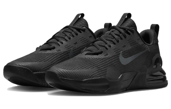 Nike Air Max ALPHA Trainer 5 Устойчивые к истиранию Низкие Кроссовки для тренировок Мужские Черные