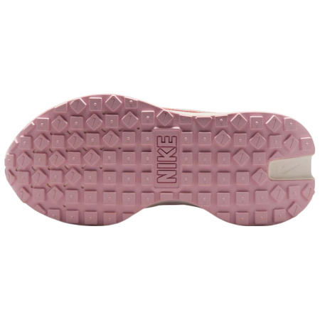 NIKE Phoenix Waffle Амортизация Низкий Топ Повседневная Обувь Женская Серый Белый Розовый