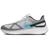 Nike Zoom Structure 25 Ткань Устойчивая к истиранию Дышащая Низкий Верх Беговые кроссовки Мужские Белый Серый Черный