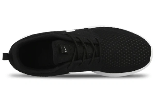 Nike Roshe One Амортизация Противоскользящая Дышащая Низкий Верх ТРЕНИРОВОЧНАЯ БЕГОВАЯ Обувь Мужская Черный Белый