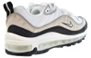 Nike Air Max 98 Low Топ Air Cushion Беговые кроссовки Женские Коричневый Белый