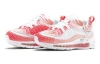 Nike Air Max 98 Синтетическая кожа Низкий топ Воздушная подушка Повседневные беговые кроссовки Женские Белый Красный