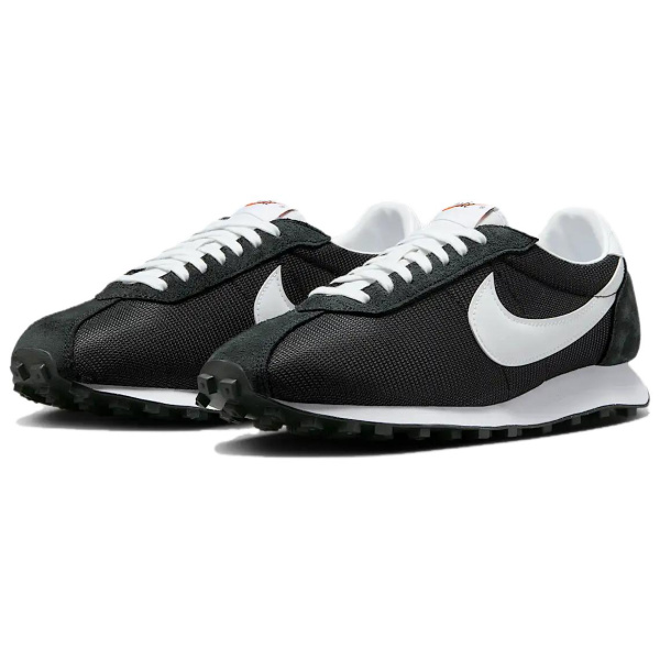 Nike LD 1000 Устойчивые к истиранию низкие беговые кроссовки Мужские Черно-белые