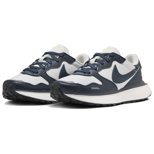 Nike Phoenix Waffle Low Casual Обувь Женская Синяя Белая