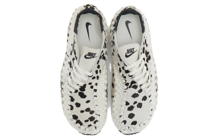 Nike Footscape Ткани вязаные 'Парус и Черный' Низкий топ Повседневная обувь Женская Белый Черный