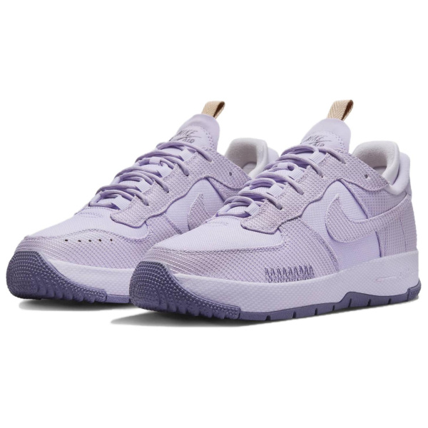 Nike Air Force 1 Wild Fabric Удобные Круглый-Носок Термозащита Противоскользящие Низкие Кроссовки для Скейтбординга