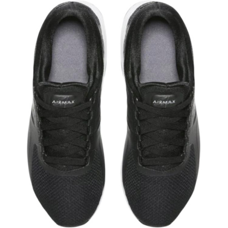 Nike Air Max Zero Амортизация Устойчивость к истиранию Низкий топ Детские беговые кроссовки Черный Подростки